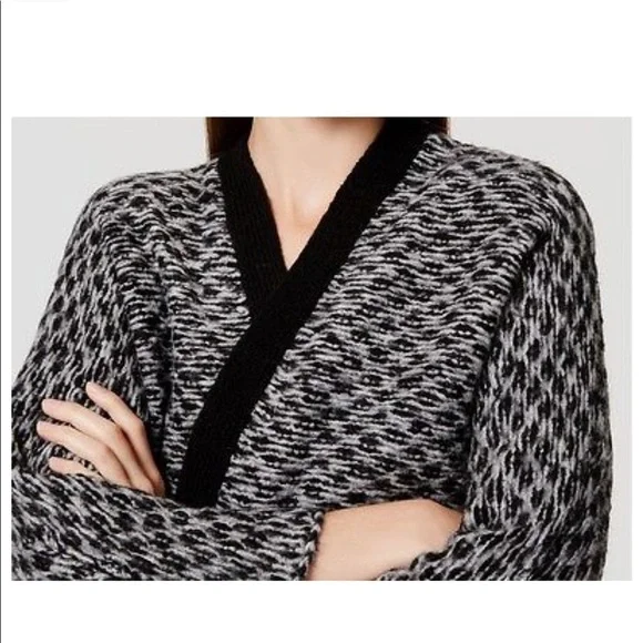 New - LOFT fringe open cardigan - Picture 4 of 5